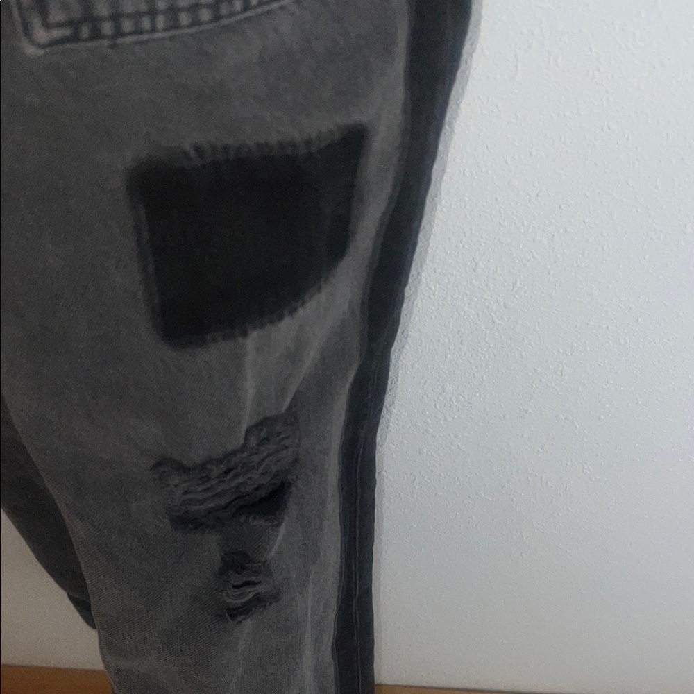 Superdry Black Denim Overalls Size 10 - Picture 5 of 8